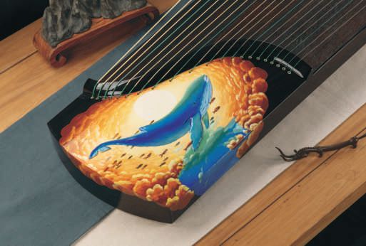 海棠&middot;大魚海棠 考級(jí)收藏型專業(yè)半挖古箏