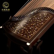 樂海811FH古箏成人黑胡桃飛花點翠專業演奏級古箏
